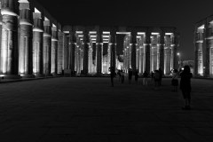 Luxor-Tempel bei Nacht