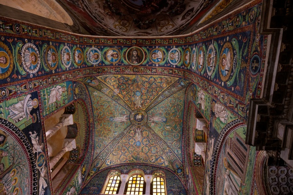 Jesus und die Apostel, Ravenna
