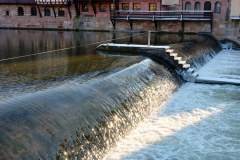 Pegnitz im Winter